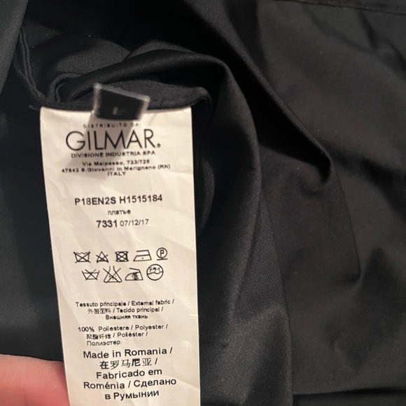 NEW - No 21 by Gilmar - Black Dress with baby pink straps - Picture 4 of 5